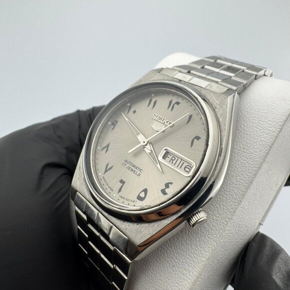 Seiko 5 Automatic 17 Jewels - Vintage Wrist Watch - Made in Japan - Picture 4 of 10